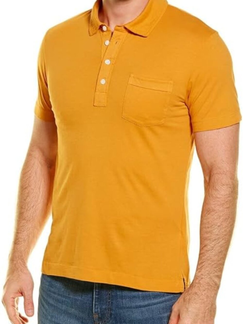 Billy Reid Pensacola Polo - XL - Faded Orange.